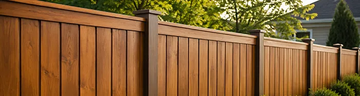 wooden fence